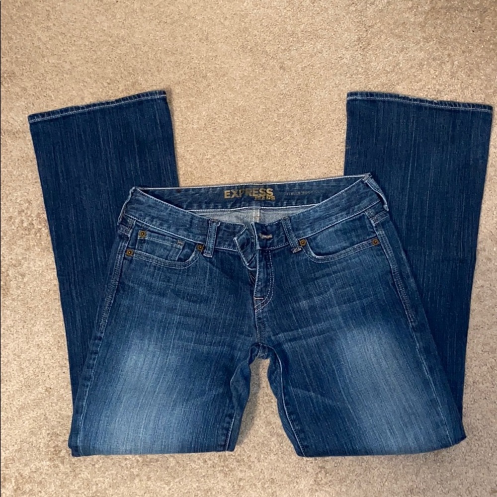 Express bootcut denim